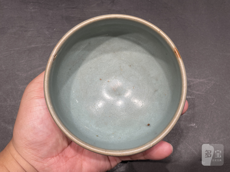 明 钧窑月白釉钵 - 图6